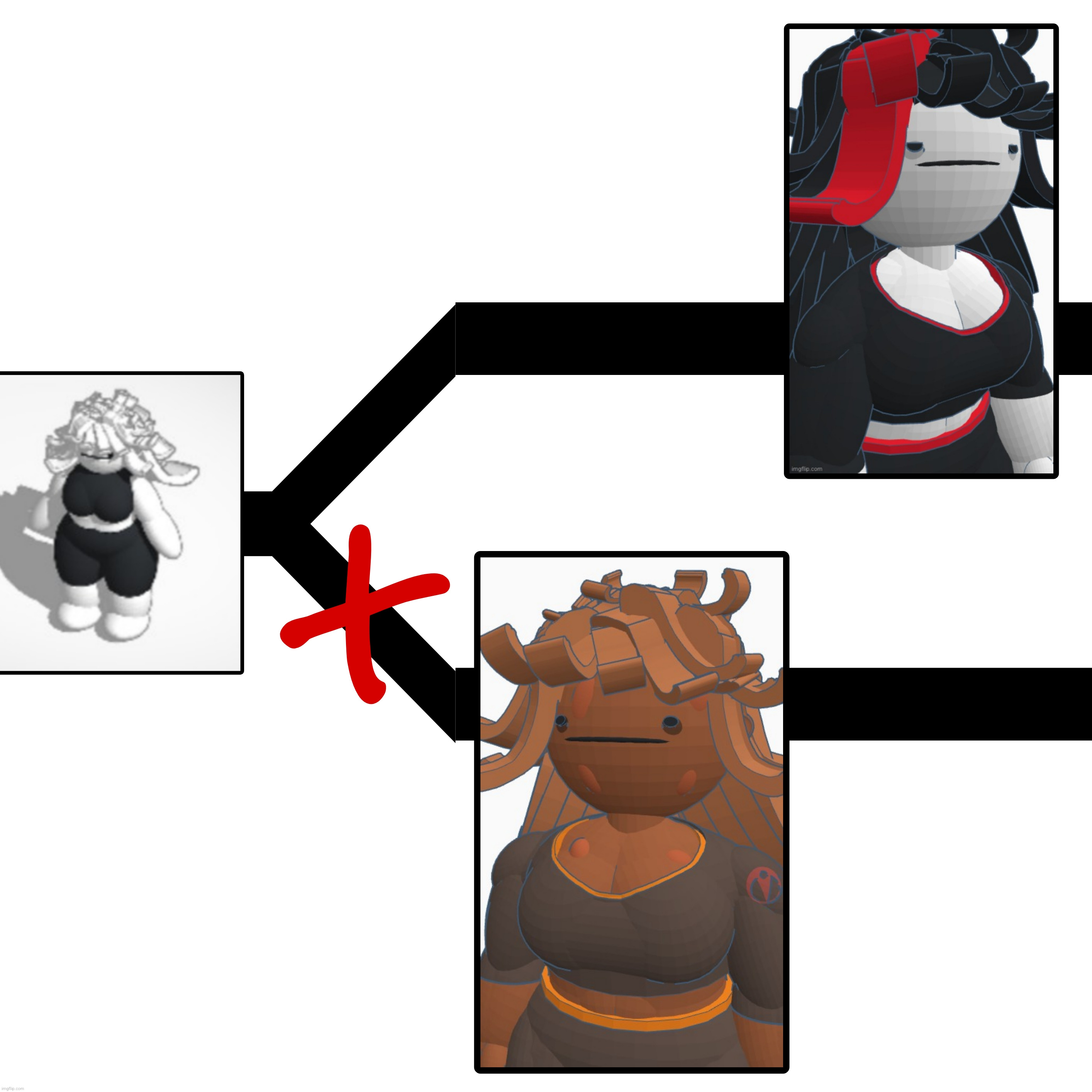 Claire was going to be made of baked beans | made w/ Imgflip meme maker