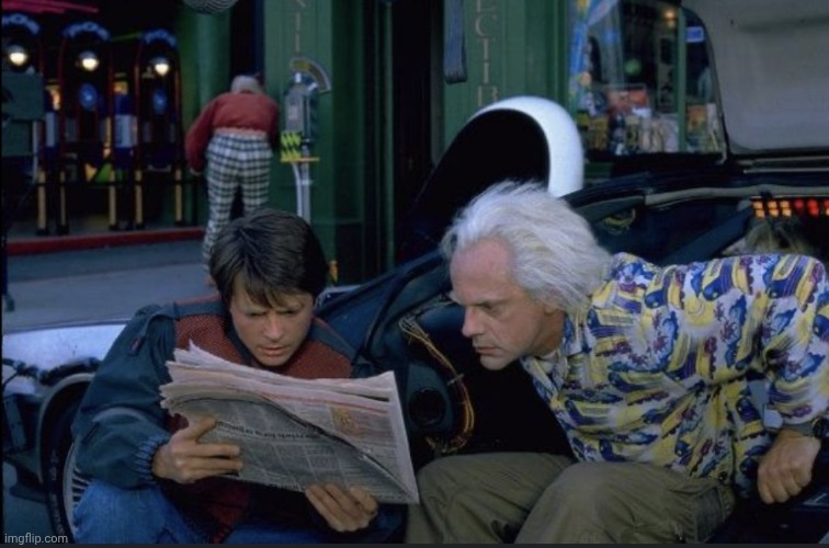Back to the Future II | image tagged in back to the future ii | made w/ Imgflip meme maker