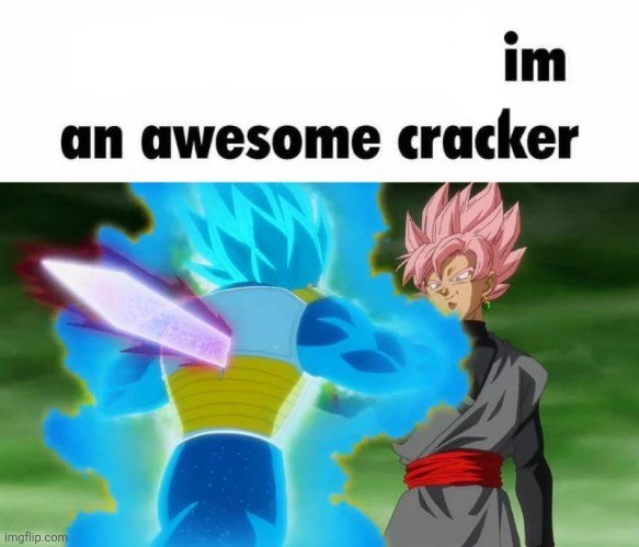 Uhh idc im an awesome cracker | image tagged in uhh idc im an awesome cracker | made w/ Imgflip meme maker