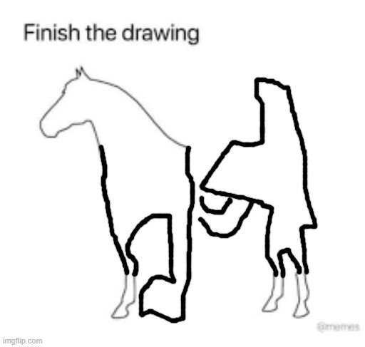 Finish the drawing | image tagged in finish the drawing | made w/ Imgflip meme maker