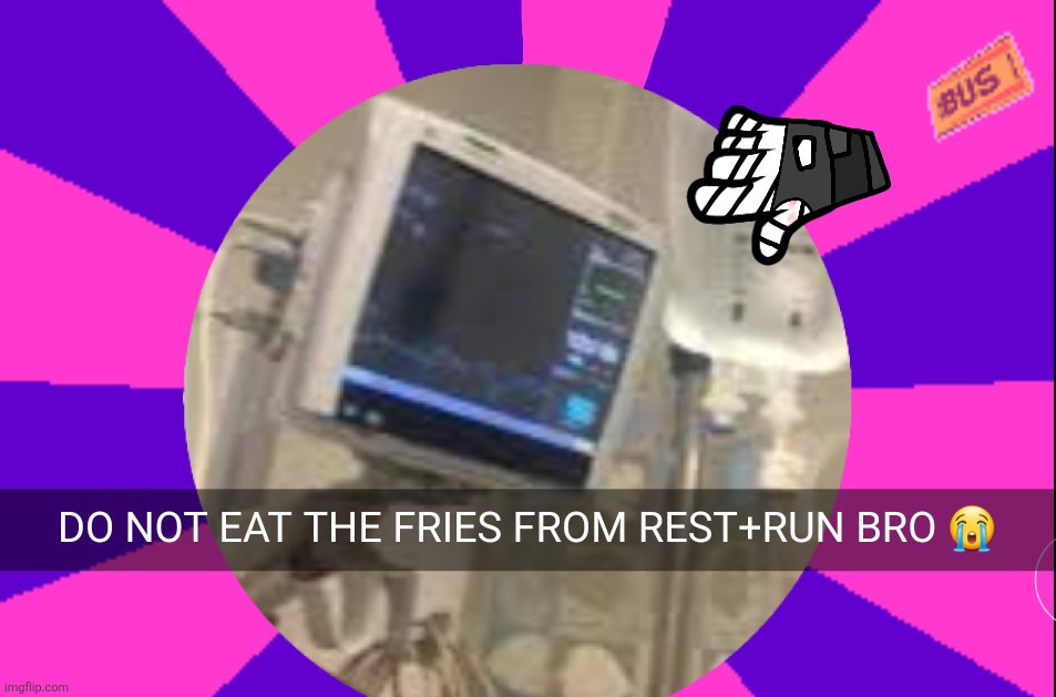 Or the onion rings. The onion rings there may taste good but I have e coli poisoning now | made w/ Imgflip meme maker