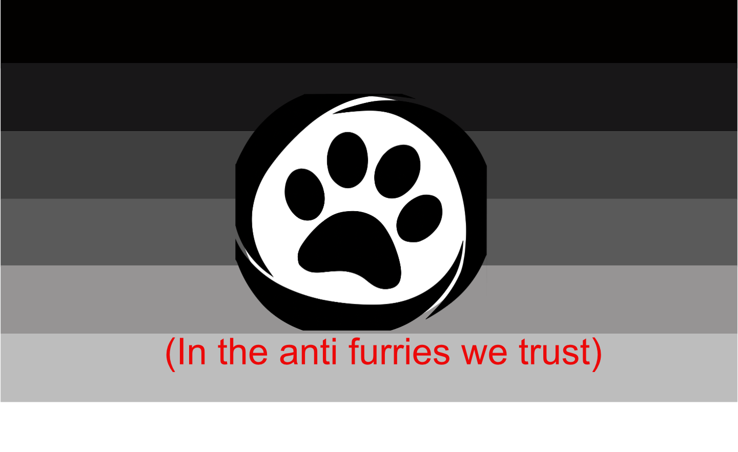 Coalition of Clean Furries flag Blank Meme Template