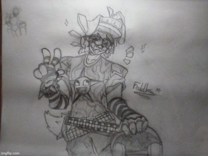 Mini Art Challenge thing (OC Credits to: Finn.McC00l) | made w/ Imgflip meme maker