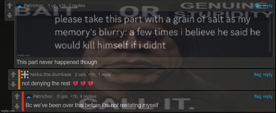 back from having a life | made w/ Imgflip meme maker