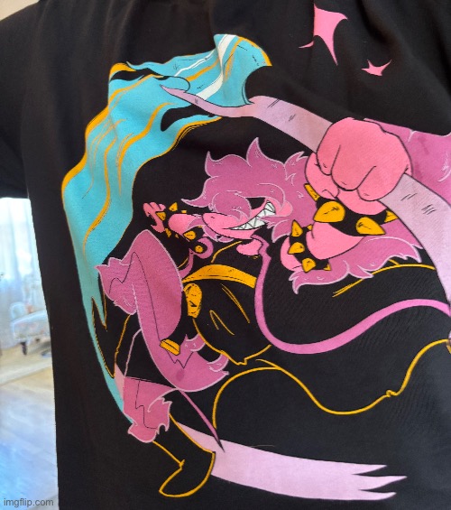 okay bye i’m leaving for another millennia until i need to yell at you all again, also here’s my sick ass deltarune shirt | made w/ Imgflip meme maker