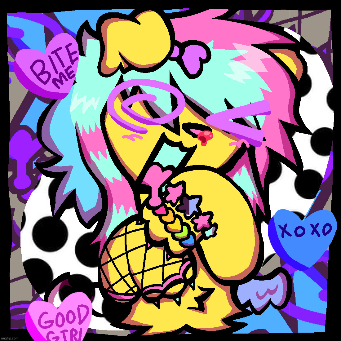 goodnight heres a drawing imade like 2 days ago | made w/ Imgflip meme maker
