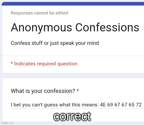 correct | made w/ Imgflip meme maker