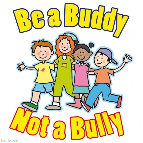 No bullying | image tagged in no bullying | made w/ Imgflip meme maker