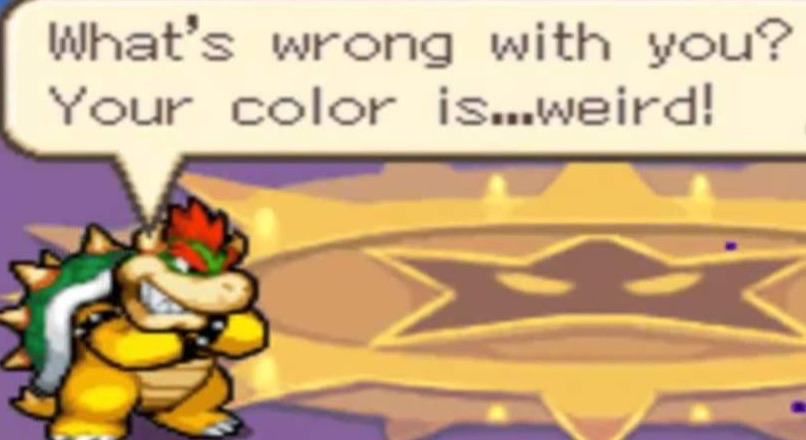 What's wrong with you? Your color is…weird! Blank Meme Template