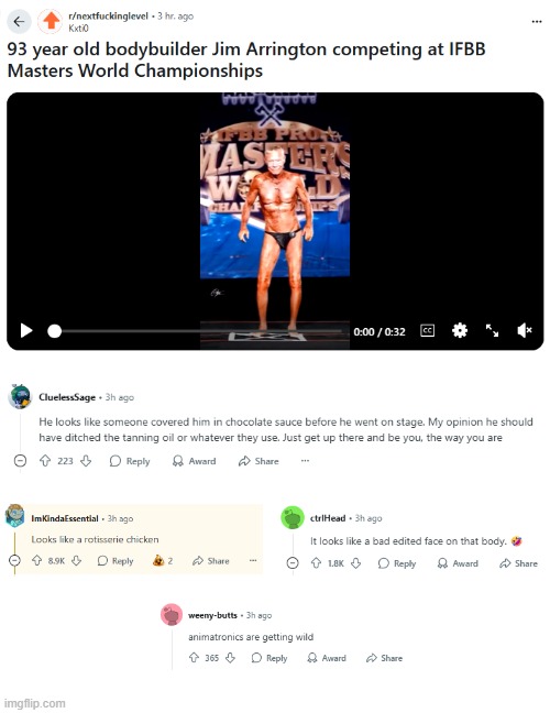 image tagged in bodybuilder,chocolate,chicken,face,edit,animatronic | made w/ Imgflip meme maker