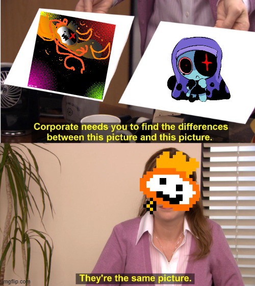 yes, chaos was based off of astro | image tagged in memes,they're the same picture | made w/ Imgflip meme maker