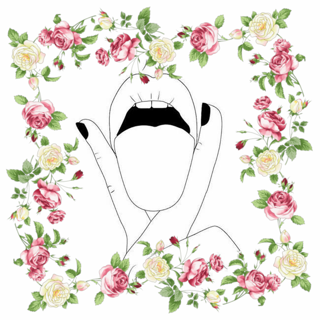 lick flowers Blank Meme Template