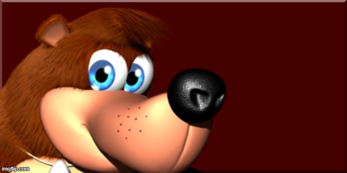 banjo icon | image tagged in background for text only memes,videogames,banjo,bears,icons | made w/ Imgflip meme maker