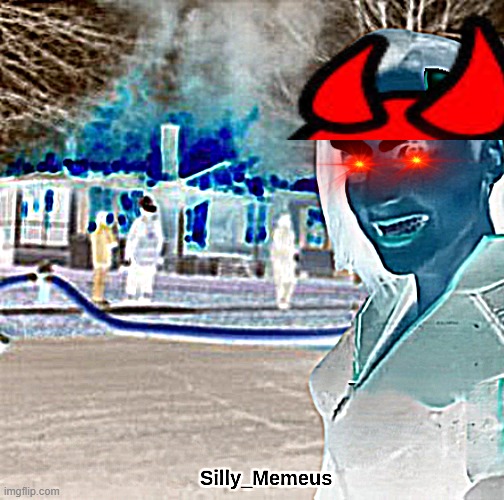 evil memeus thumbnail version 1 | image tagged in silly_memeus reprise | made w/ Imgflip meme maker