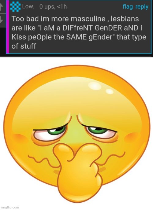 image tagged in stinky face | made w/ Imgflip meme maker