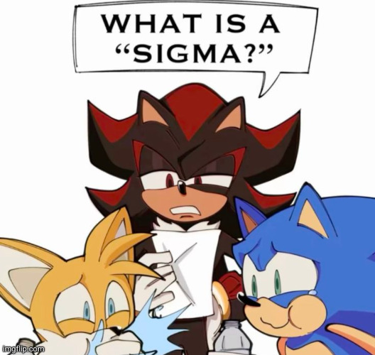 Columbian shadow | image tagged in sigma,shadow the hedgehog,sonic the hedgehog,tails the fox | made w/ Imgflip meme maker