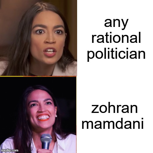 keep socialism away from my country | any rational politician; zohran mamdani | image tagged in memes,drake hotline bling,politics | made w/ Imgflip meme maker