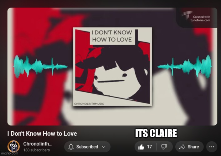 ITS CLAIRE | made w/ Imgflip meme maker