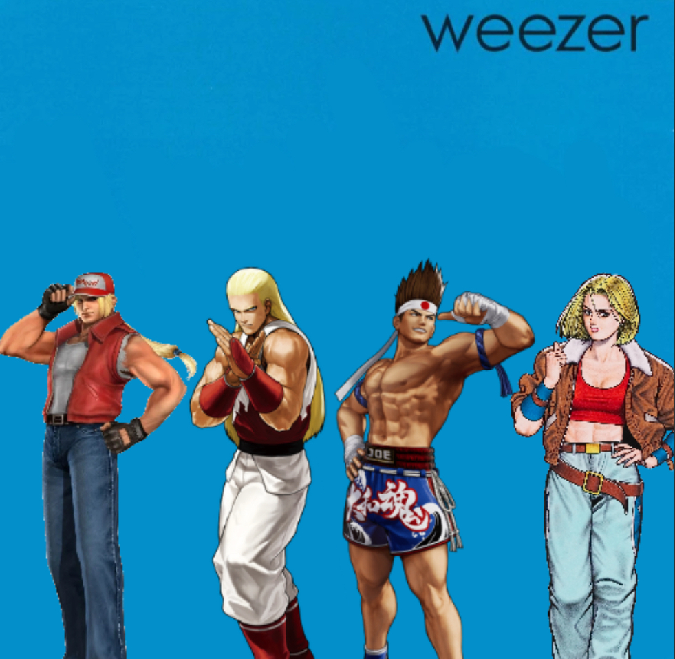 Fatal fury but it’s weezer Blank Meme Template