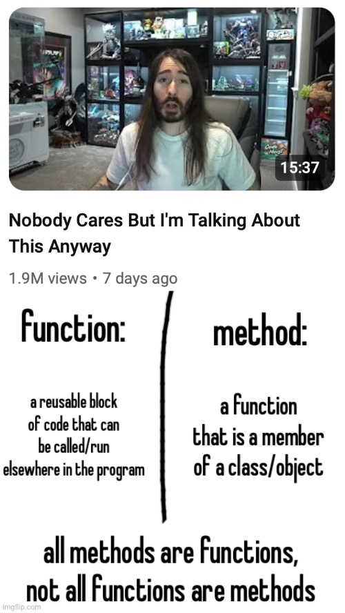 image tagged in nobody cares but i'm talking about this anyway | made w/ Imgflip meme maker