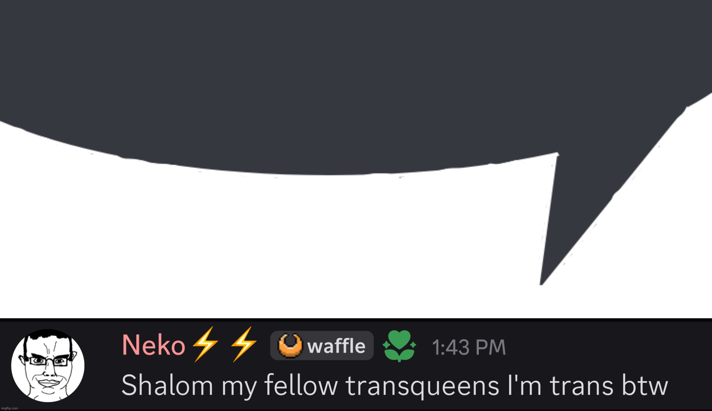 image tagged in discord speech bubble | made w/ Imgflip meme maker