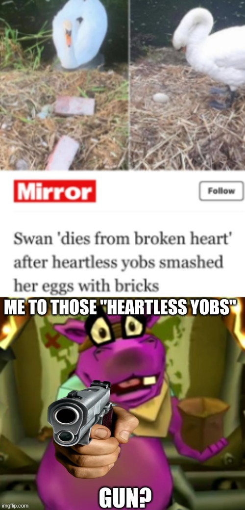 Meme I made a long long time ago in a galaxy far far away | ME TO THOSE "HEARTLESS YOBS" | image tagged in sly cooper | made w/ Imgflip meme maker