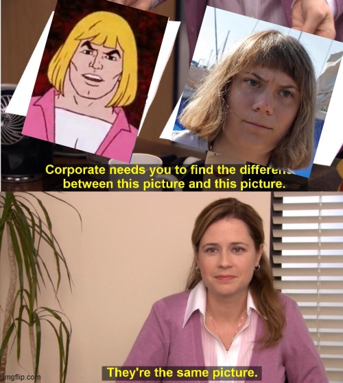 Buy the Power of Grunberg | image tagged in memes,they're the same picture | made w/ Imgflip meme maker