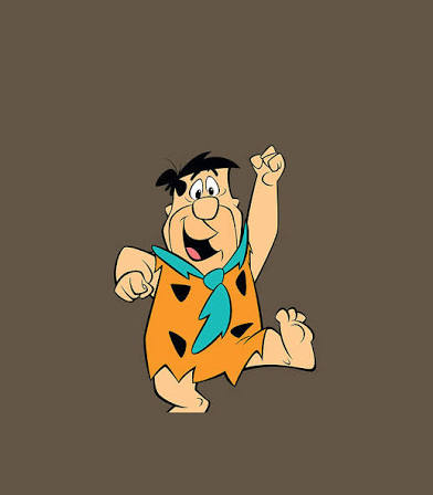 Fred Flintstone excited Blank Meme Template
