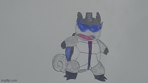 Squirtle as Jazz | image tagged in pokemon,transformers,art,ya like jazz | made w/ Imgflip images-to-gif maker