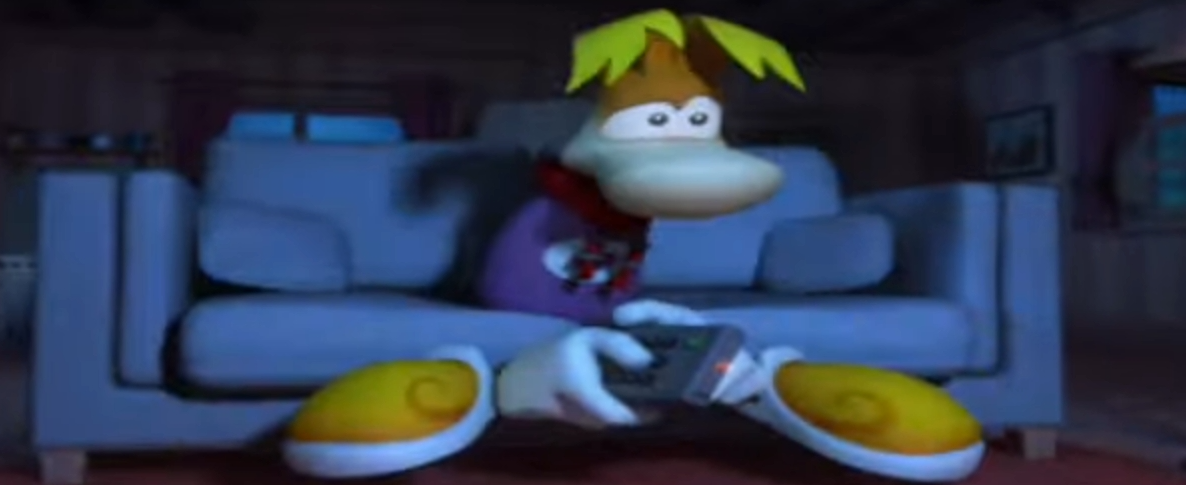 Staring Rayman Blank Meme Template