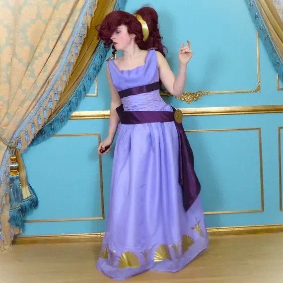 Meg Inspired Cosplay Made to Measure Costume Disney Greek Hercul Blank Meme Template
