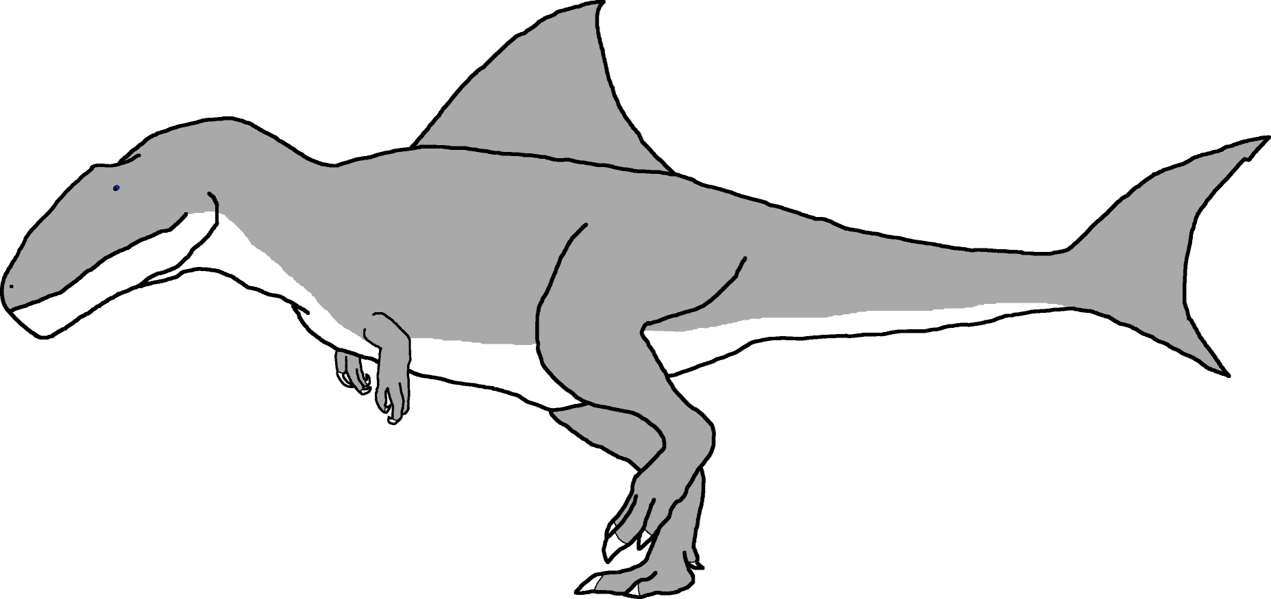 Female Carcharodontosaurus (Paleoverse + EOIverse) Blank Meme Template