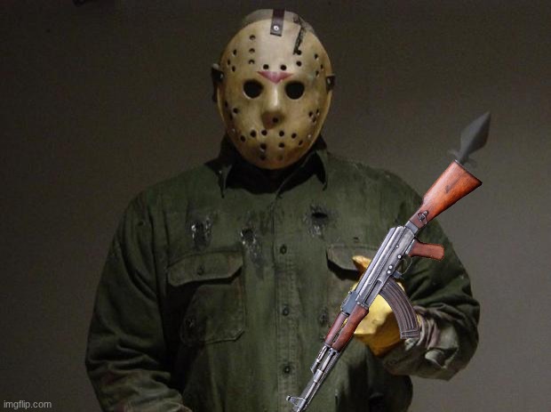 Jason Voorhees | image tagged in jason voorhees | made w/ Imgflip meme maker