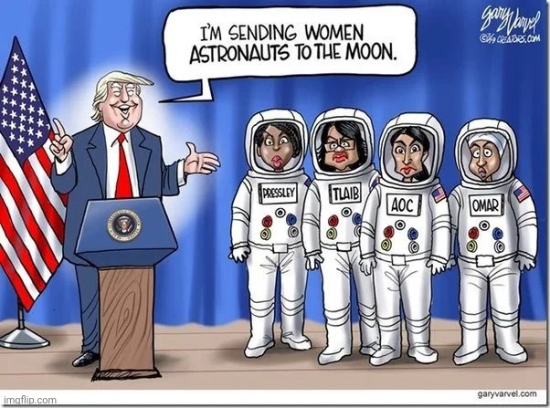 Giving the people what they want | image tagged in genius,alright gentlemen we need a new idea,space force,blast off,two birds one stone | made w/ Imgflip meme maker