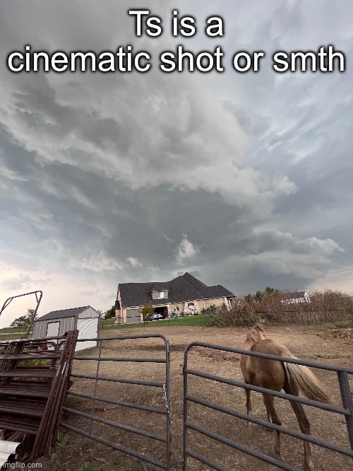 It’s windy af, I got dust in my eyes taking this pic while doing barnwork | Ts is a cinematic shot or smth | made w/ Imgflip meme maker