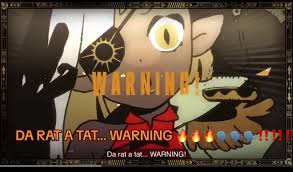 Da ratata warning Blank Meme Template