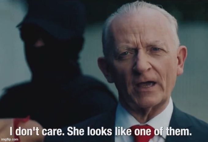She looks like one of them | image tagged in she looks like one of them | made w/ Imgflip meme maker