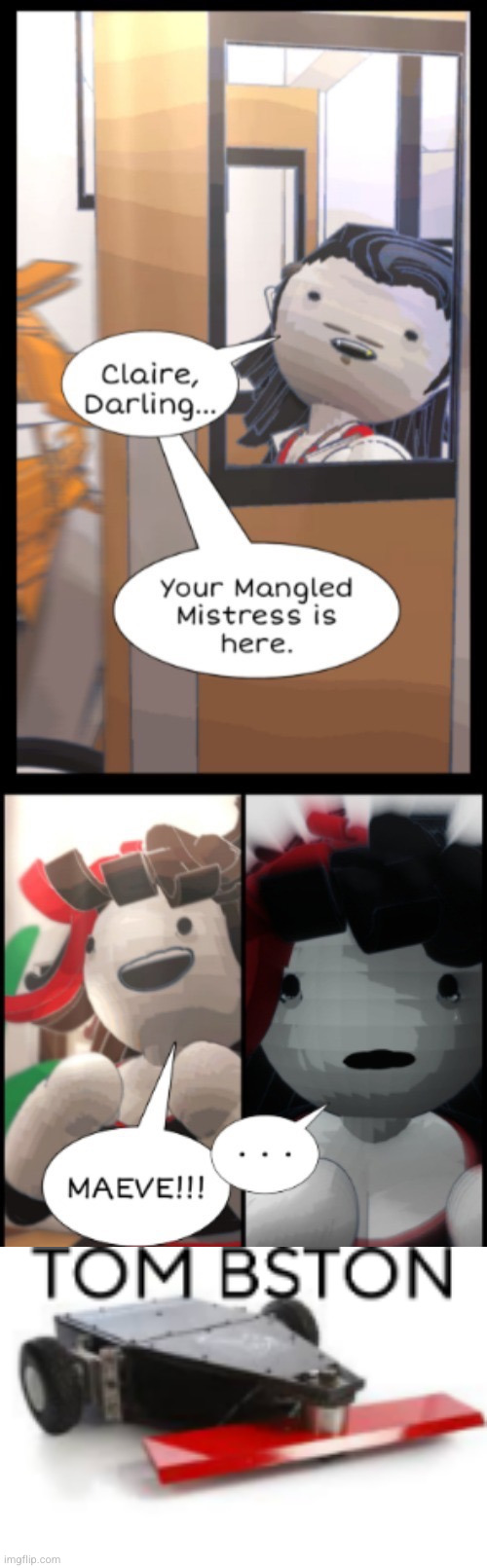 image tagged in mangled mistress | made w/ Imgflip meme maker