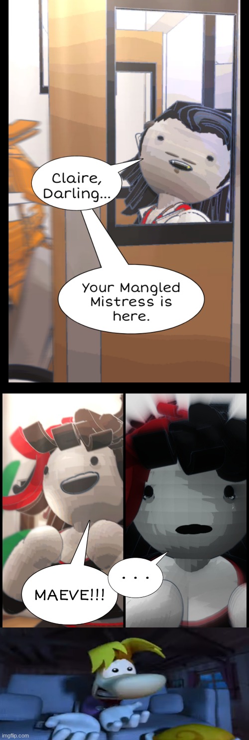 image tagged in sad yet shocked rayman | made w/ Imgflip meme maker