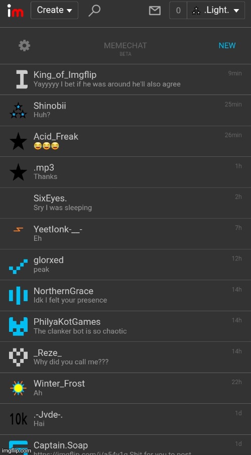 Memechat reveal | made w/ Imgflip meme maker