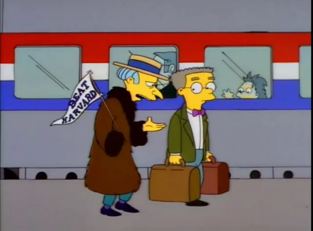 Mr. Burns and Smithers Blank Meme Template