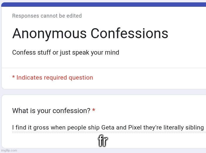 fr | made w/ Imgflip meme maker