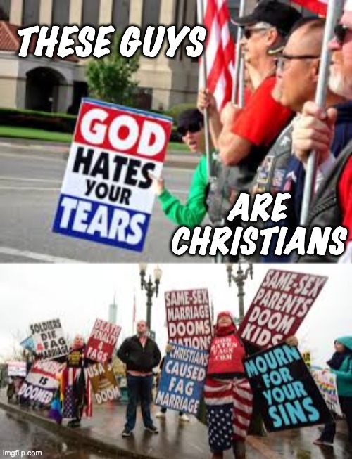 THESE GUYS ARE CHRISTIANS | made w/ Imgflip meme maker