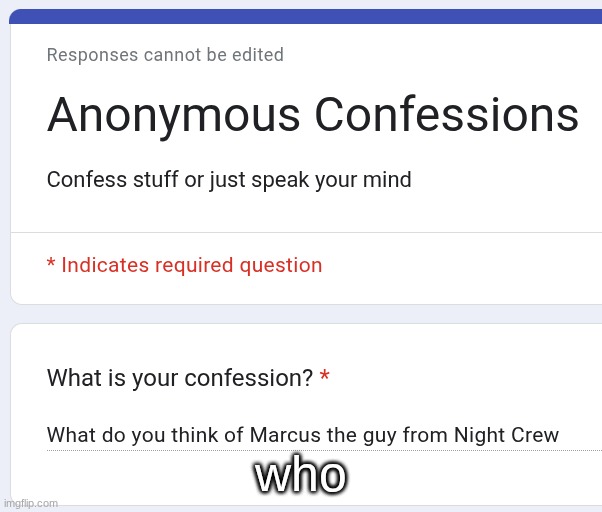 who | made w/ Imgflip meme maker