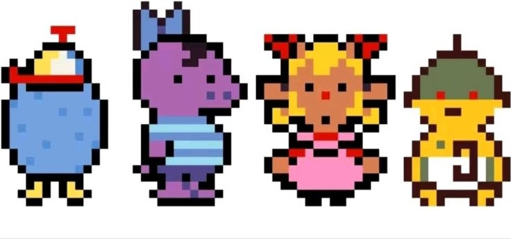 deltarune but its mother 1 design | made w/ Imgflip meme maker
