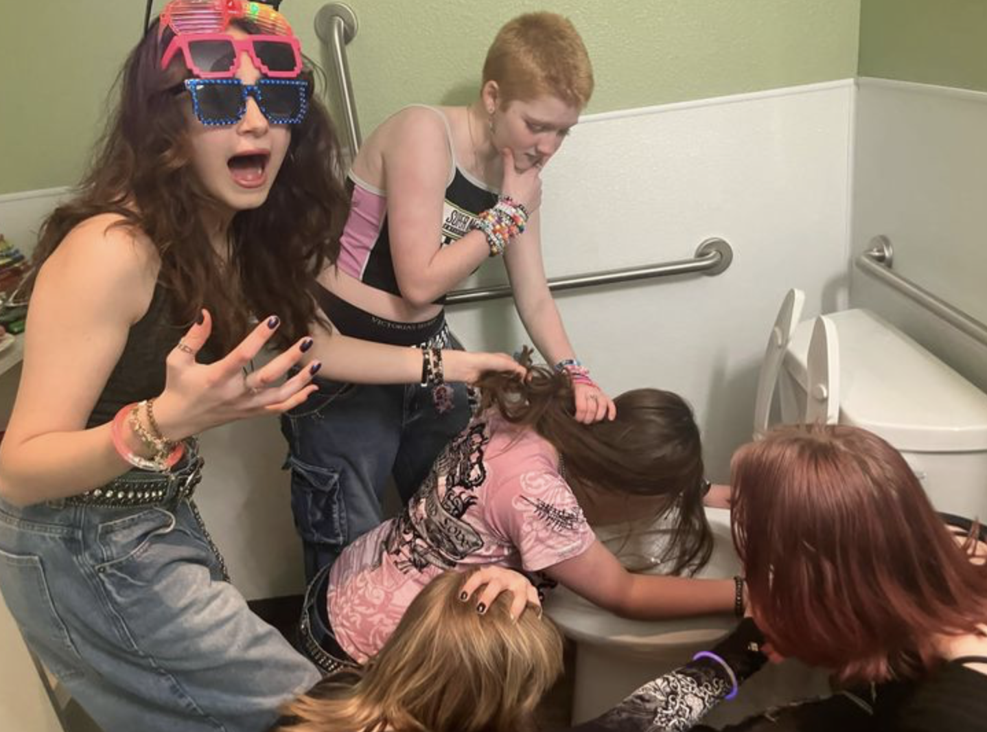 High Quality Teen girls ten girling Blank Meme Template