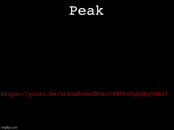 Prokofiev epic as always | Peak; https://youtu.be/5rfle8wSwJM?si=0E9PxVqCQKgtNBz7 | image tagged in dea drizzy style temp | made w/ Imgflip meme maker