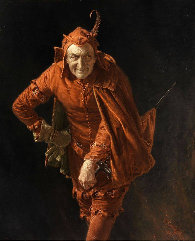 Mephisto - Eduard Von Gruetzner, 1895 Blank Meme Template