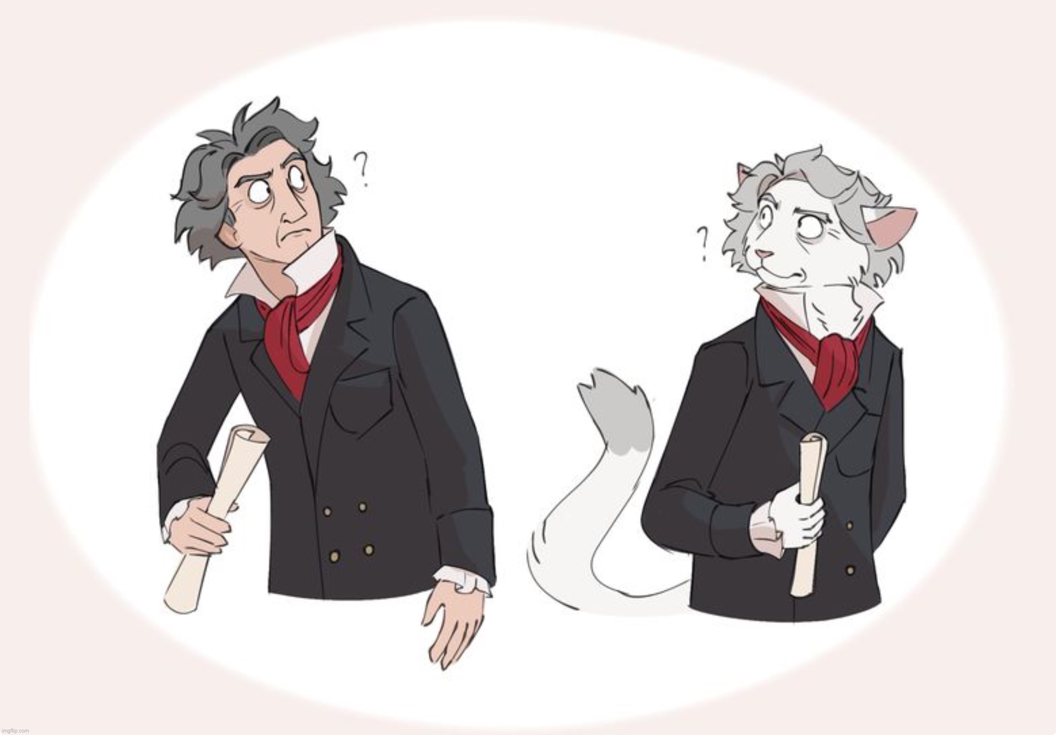 Beethoven as that type of cat fits a lot ngl | made w/ Imgflip meme maker
