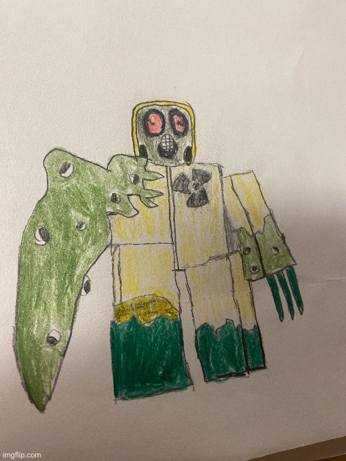 An oc of mine i drew. (Im new) | image tagged in oc,forsaken | made w/ Imgflip meme maker